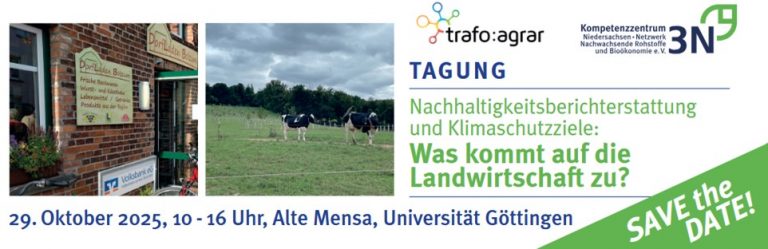 Tagung über Nachhaltigkeitsberichterstattung und Klimaschutzziele am 29.10.2025 in Göttingen