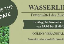 Webinar „Wasserlinse: Futtermittel der Zukunft?“ 14. 11. 2025